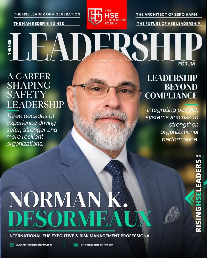 HSE Leadership Forum 2026 cover featuring Norman K. Desormeaux